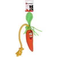 Flamingo Toy Xibor Carrot with rope Orange