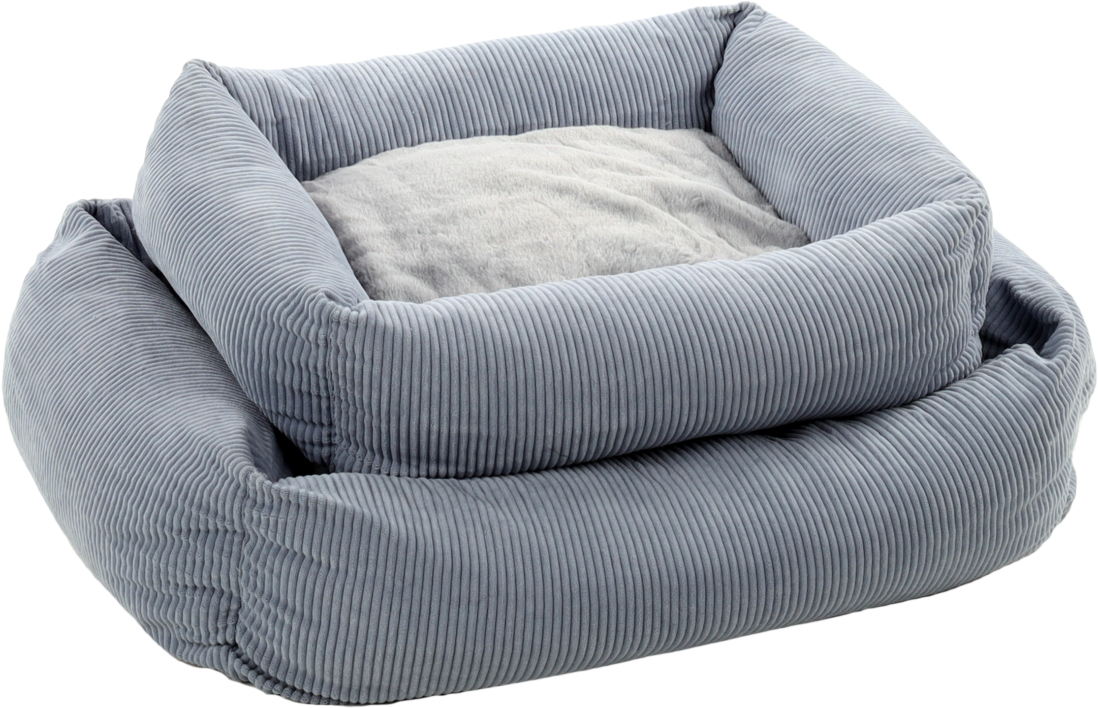 Flamingo Basket Colette Rectangle Blue