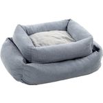 Cesta Colette Rectángulo Azul