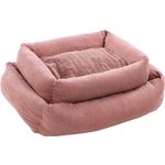 Basket Colette Rectangle Antique pink