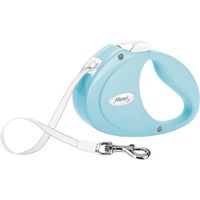 Flexi Flexi Retractable leash Puppy Tape Light blue