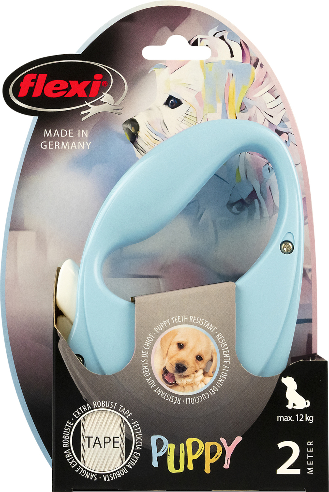 Flexi dog outlet leash light