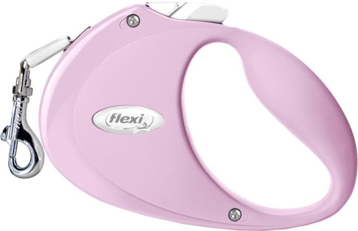 Flexi Flexi Retractable leash Puppy Tape Pink