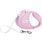 Flexi Retractable leash Puppy Tape Pink