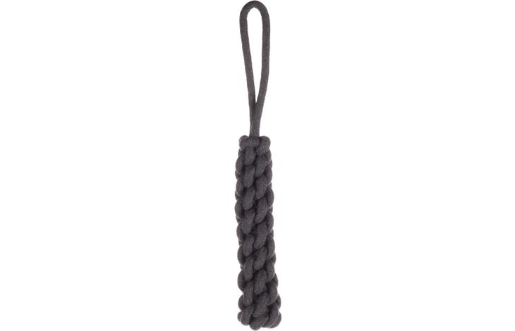 Flamingo Toy Ringo Tug rope & Stick Woven Dark grey