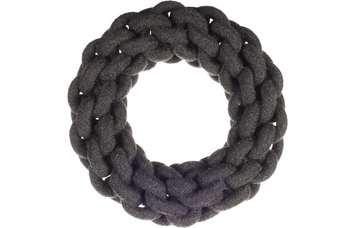 Flamingo Toy Ringo Ring & Cord Woven Dark grey