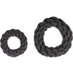 Toy Ringo Ring & Cord Woven Dark grey