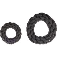 Flamingo Toy Ringo Ring & Cord Woven Dark grey