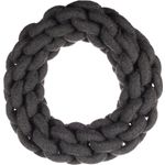 Juguete Ringo Anillo & Cordón Tejido Gris oscuro