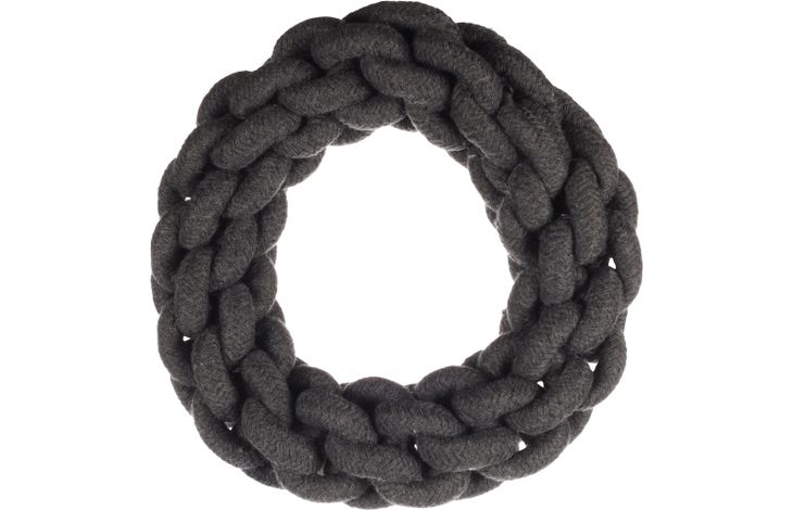 Flamingo Toy Ringo Ring & Cord Woven Dark grey