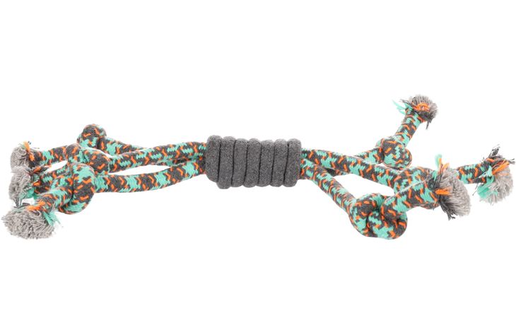 Flamingo Spielzeug Riva Schnur Twist Grün