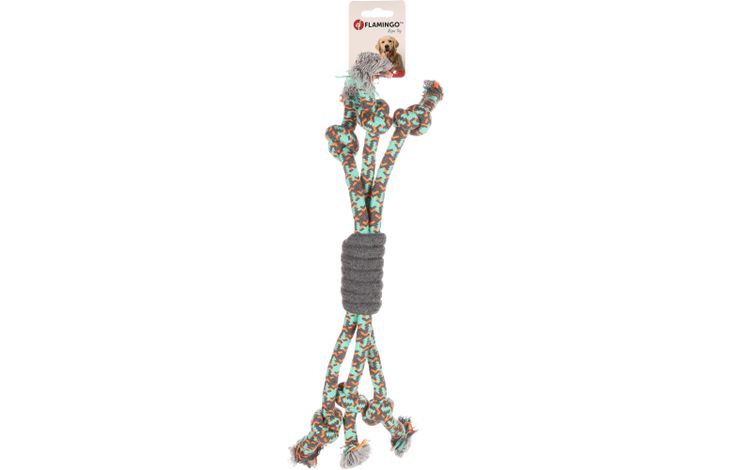 Flamingo Spielzeug Riva Schnur Twist Grün