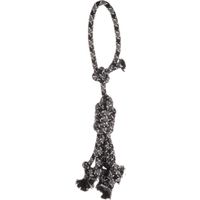 Flamingo Toy Revi Tug rope Twist Grey