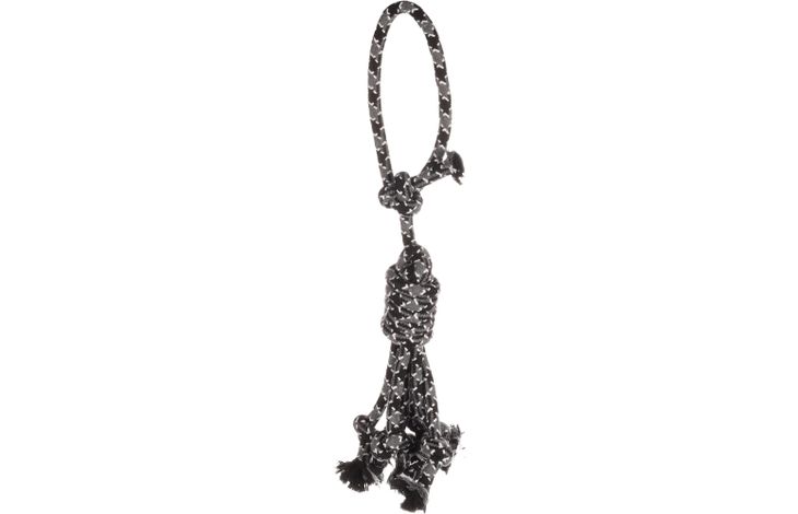 Flamingo Toy Revi Tug rope Twist Grey