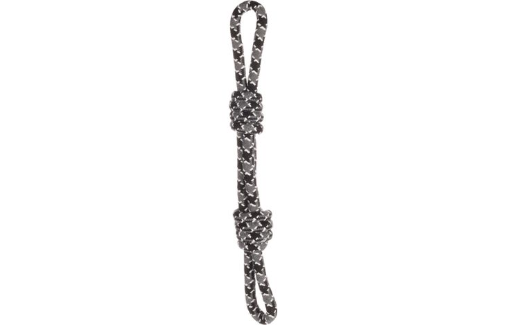 Flamingo Toy Revi Tug rope with 2 knots Grey