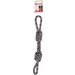 Toy Revi Tug rope with 2 knots Grey