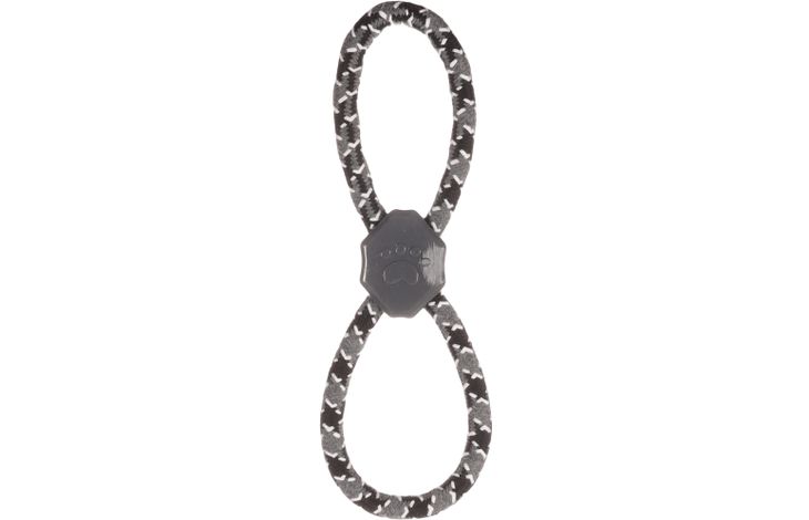 Flamingo Toy Revi Tug rope 8-shape Grey