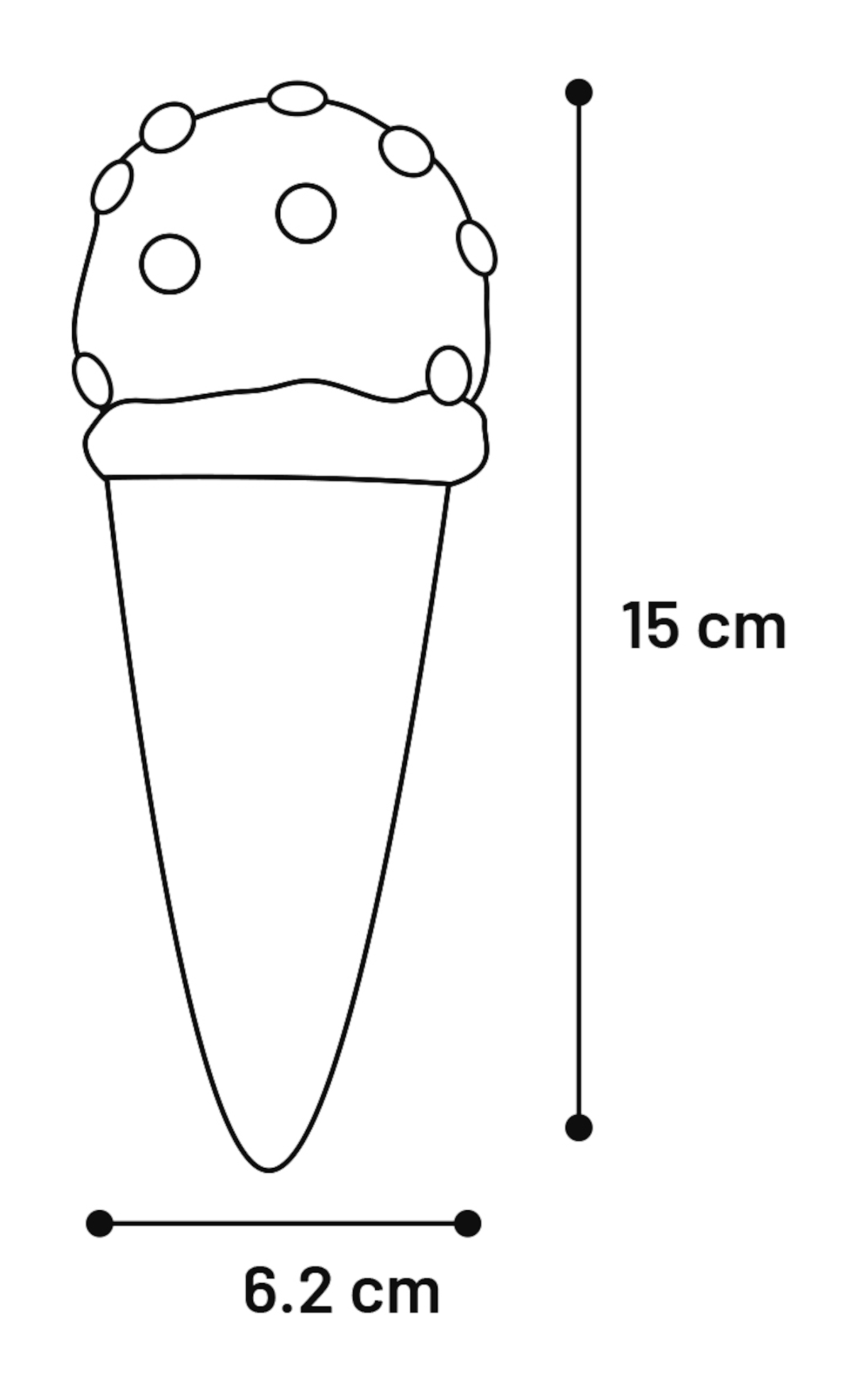 Flamingo Giocattolo Cony Gelato Colori multipli