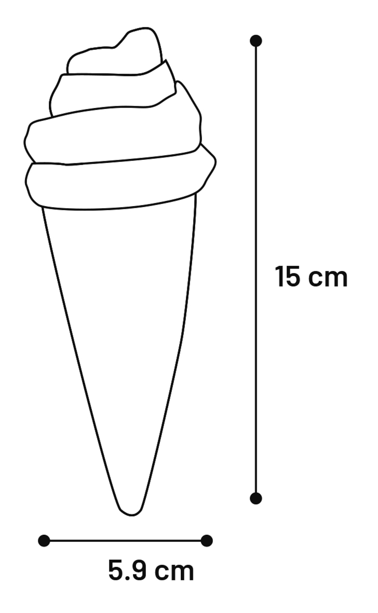 Flamingo Giocattolo Cony Gelato Colori multipli