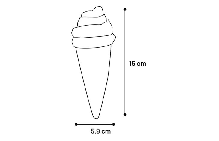 Flamingo Giocattolo Cony Gelato Colori multipli