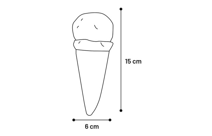 Flamingo Giocattolo Cony Gelato Colori multipli