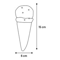 Flamingo Giocattolo Cony Gelato Colori multipli