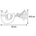 Toy Jokko Snail with ball with rope Grey