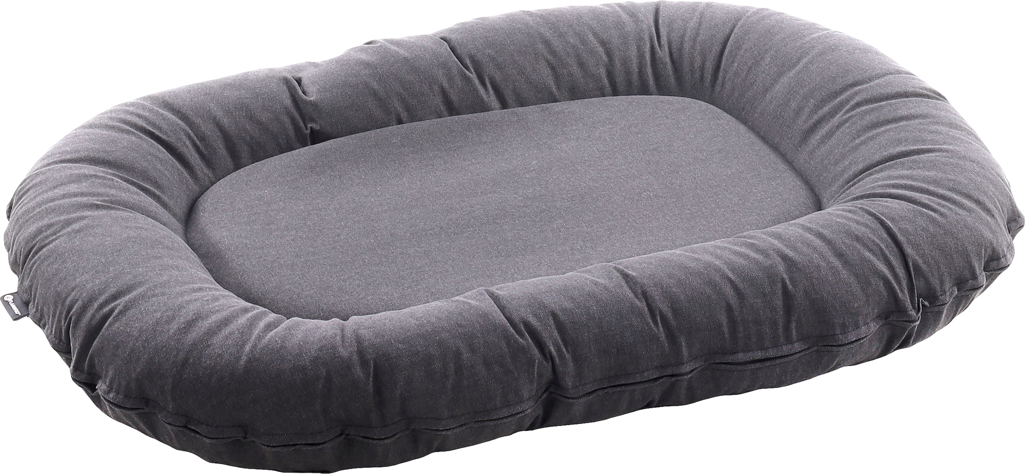 Flamingo Cushion Lotta Oval Grey