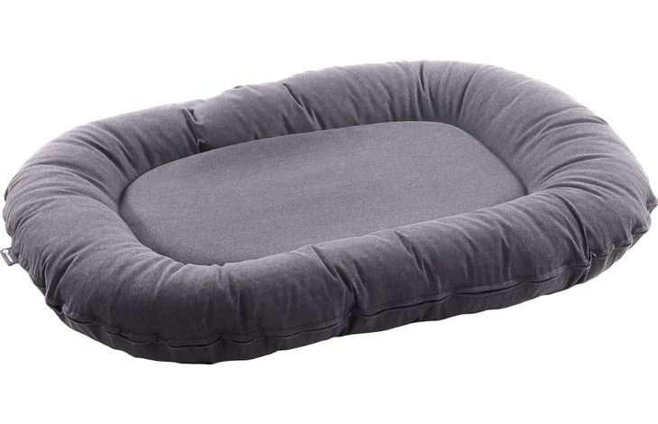 Flamingo Cushion Lotta Oval Grey