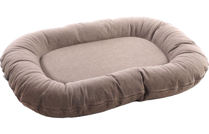 Flamingo Cushion Lotta Oval Taupe