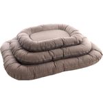 Cushion Lotta Oval Taupe