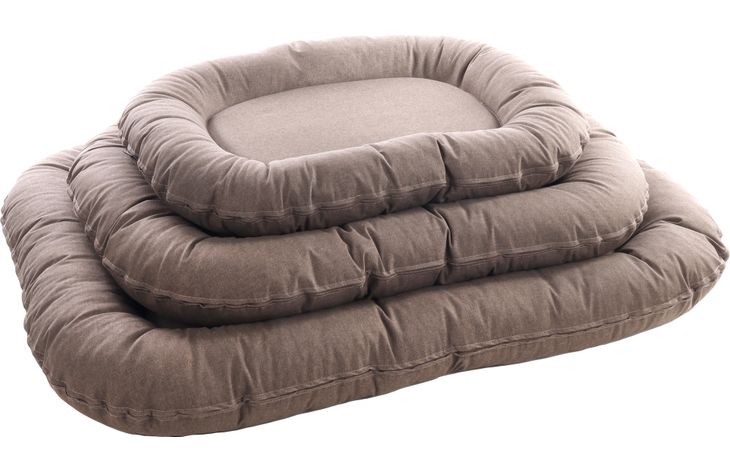 Flamingo Cushion Lotta Oval Taupe