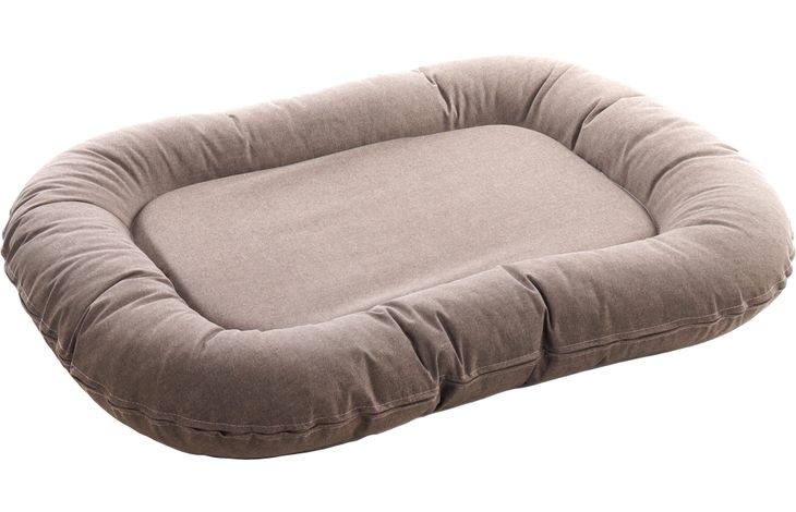 Flamingo Cushion Lotta Oval Taupe