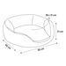 Basket Marlena Polygon Beige