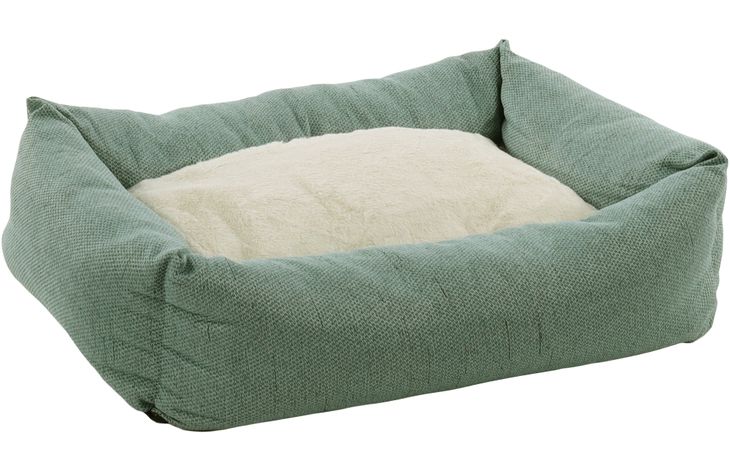 Flamingo Basket Yara Rectangle Green