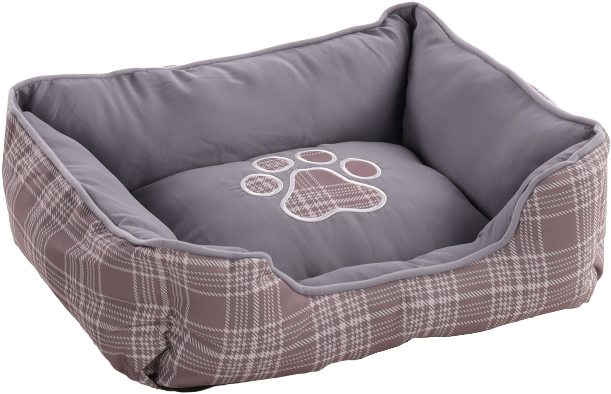 Flamingo Basket Evi Rectangle Grey