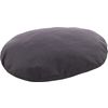 Cushion Panama Oval Dark grey