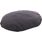 Coussin Panama Ovale Gris foncé