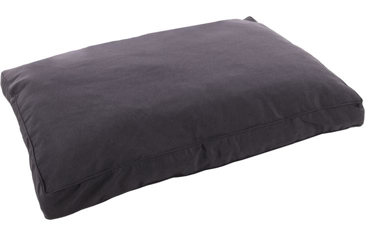 Flamingo Cushion Panama Rectangle Dark grey