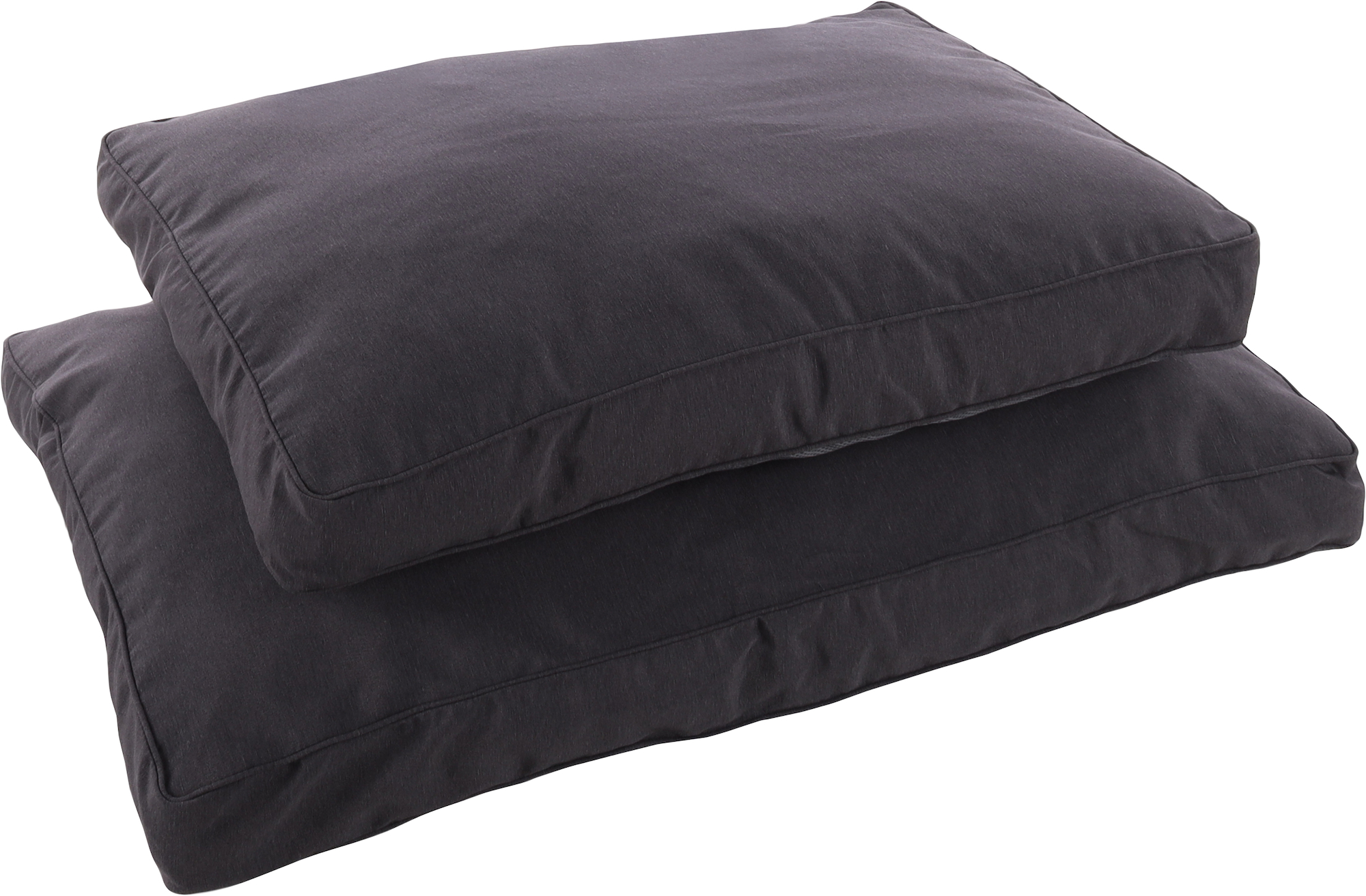 Dark grey rectangle store cushion