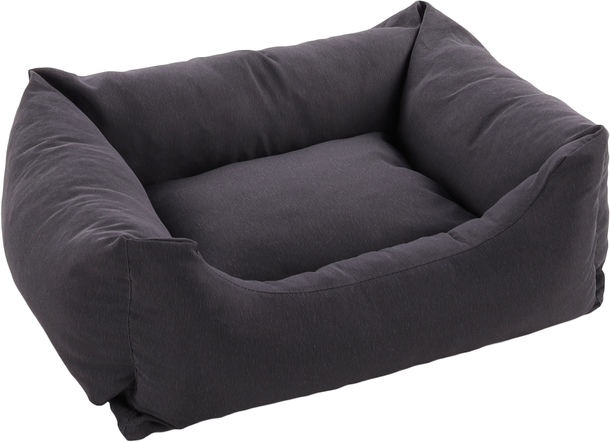 Flamingo Panier Panama Rectangle Gris foncé