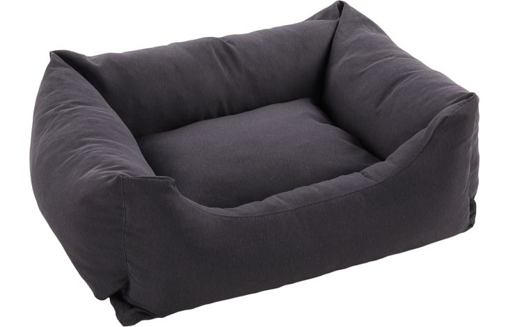 Flamingo Panier Panama Rectangle Gris foncé