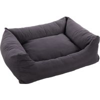 Flamingo Basket Panama Rectangle Dark grey