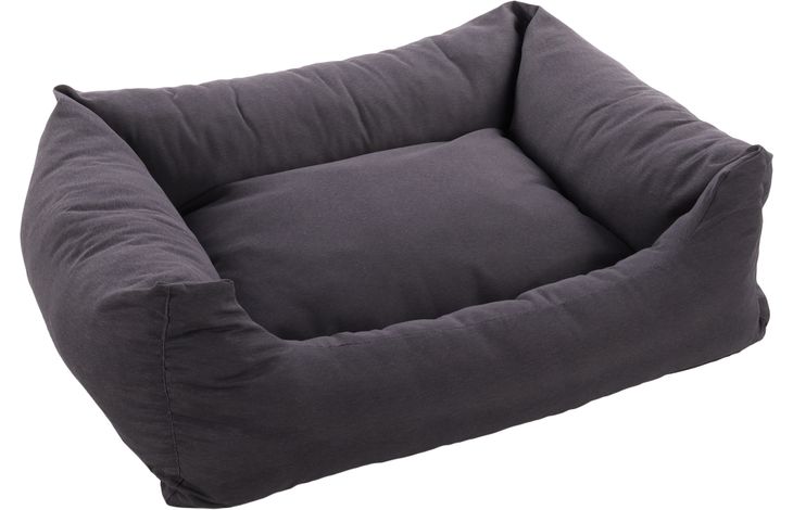 Flamingo Basket Panama Rectangle Dark grey