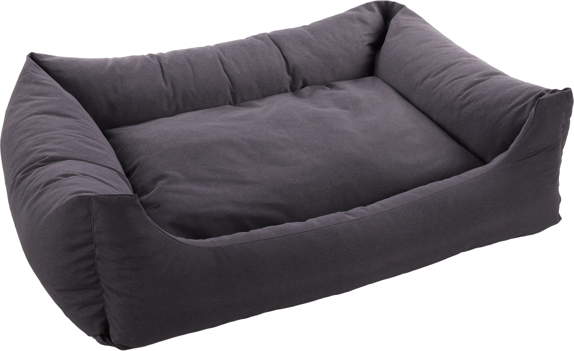 Flamingo Basket Panama Rectangle Dark grey