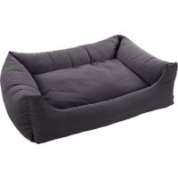 Flamingo Basket Panama Rectangle Dark grey