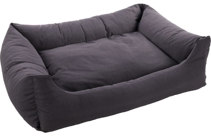 Flamingo Basket Panama Rectangle Dark grey