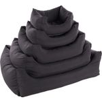 Basket Panama Rectangle Dark grey