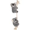 Toy Hangta Koala With rope Grey