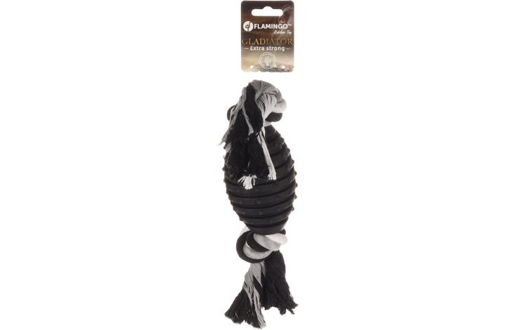 Flamingo Toy Gladiator Rugby With rope Black